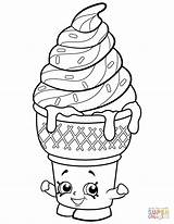 Ice Coloring Cream Pages Shopkins Shopkin Colouring Dream Sweet Visit Kids Printable Sheets sketch template