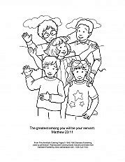 showing humility coloring pages coloring pages