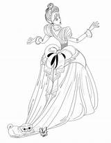 Coloring Pages Fashion Victorian Adult Women sketch template