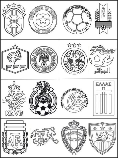 printable fifa world cup coloring pages