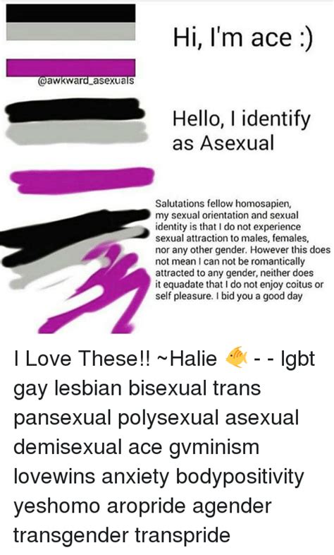 What Does Ace Asexual Mean What Does