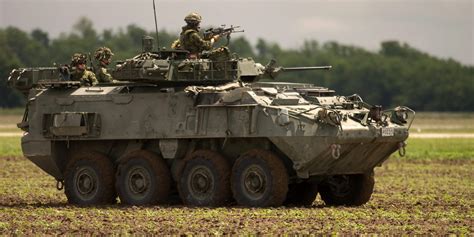 canadian military cancelling  billion order   armoured vehicles