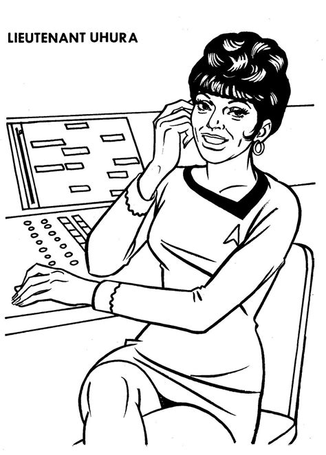 star trek colouring pages coloring pages