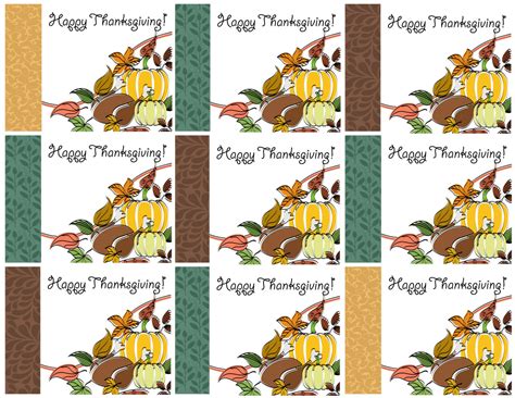 printable thanksgiving place cards template