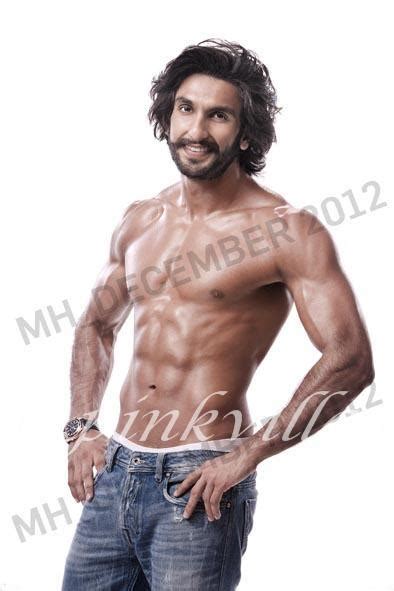 Shirtless Bollywood Men Ranveer Singh