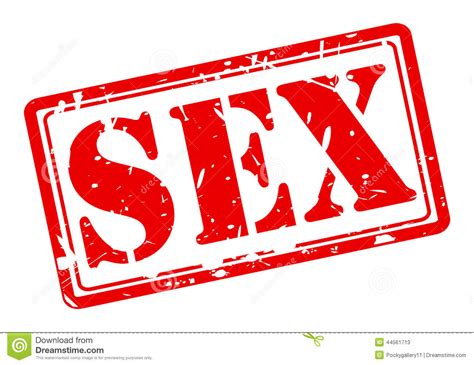 Sex Red Stamp Text Stock Vector Image Of Design Censure 44561713