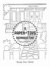 Junction Petticoat sketch template