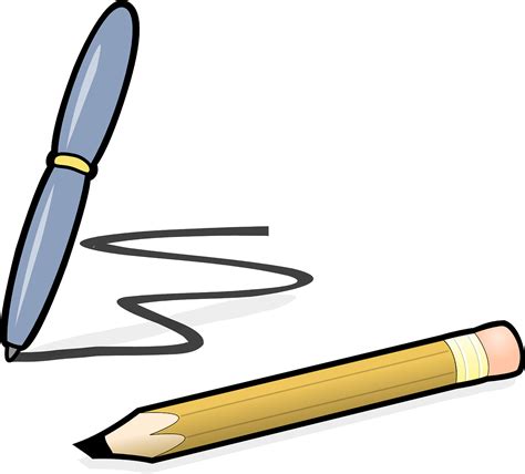 vector graphic  writing scribble pencil  image