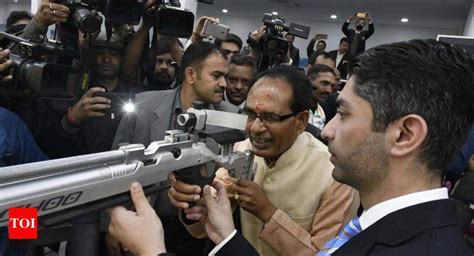 bindra inaugurates shooting range  city impressed  robust