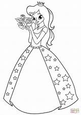 Prinzessin Princess Prinzessinnen Malvorlagen Supercoloring Malvorlage Silvester Supercolor Barbie sketch template