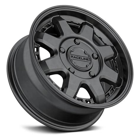 raceline  scout van wheels satin black rims