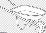 Wheelbarrow Barrow Brouette Barrel Kruiwagen Sweetclipart Afkomstig sketch template