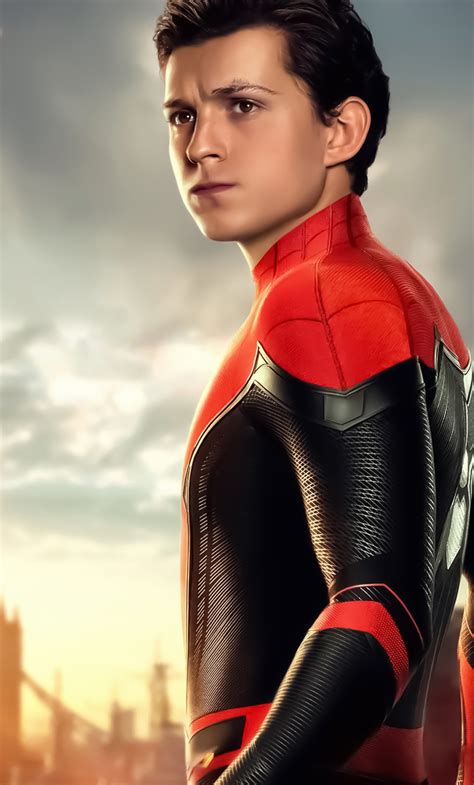 1280x2120 tom holland spider man far from home poster
