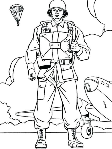 soldier coloring pages  kids      collection