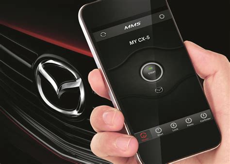 mazda mobile start   remote engine start app  smartphones autoevolution