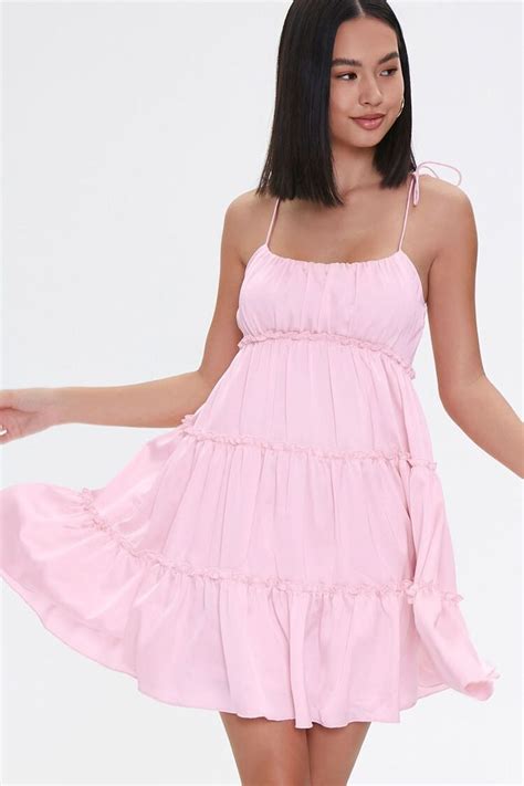 Tiered Mini Cami Dress Forever 21 Mini Cami Dress Cami Dress Dresses