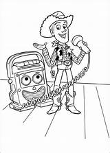 Toy Story Coloring Pages Woody Mike Mr Coloriage Kleurplaten Disney Rocks Fun Kids Dessin Printable Zo Colorier Sheriff Choose Board sketch template