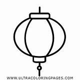Lantern Lanterna Chinesa Cinese Pinclipart Lampion Pngkey Laterne Pngfind Ultracoloringpages Chinesische Lampe Bolt sketch template