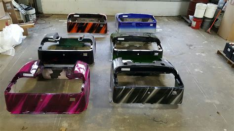 custom painted bodies  golf carts sold easy   customs llc