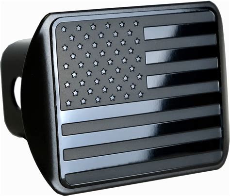 Buy Everhitch Usa Stainless Steel Flag Emblem Metal Hitch Cover Fits 2