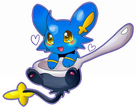 my cute shinx by tricku on deviantart