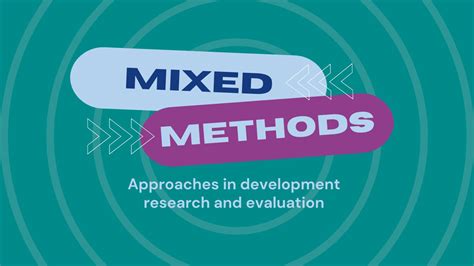 importance  mixed methods approaches  development research