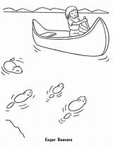 Lake Coloring Pages Books Printable sketch template
