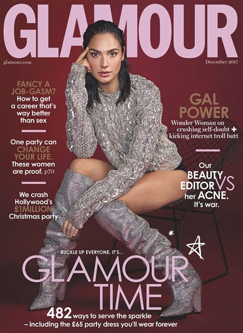 Gal Gadot On The September 2017 Cover Of Glamour Uk Magazine
