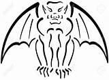 Gargoyle Clipart Drawing Illustration Stock Clipground Getdrawings Clip sketch template