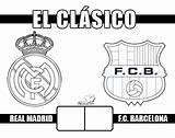 Fc Dibujalia Contra Futbol Fcb Clásico Española sketch template