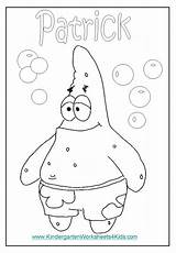 Spongebob Patrick Sponge Squarepants sketch template