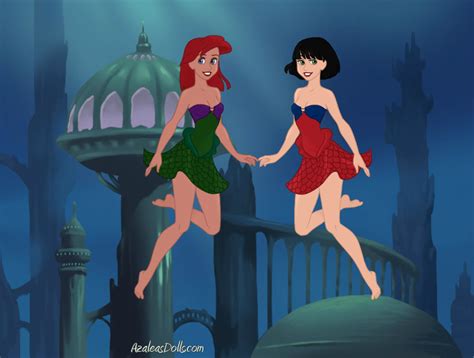 Ariel And Jade 2 By Siamesetwinsfan On Deviantart