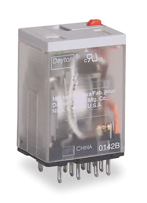 dayton general purpose relay  ac coil volts    ac contact rating relay yr