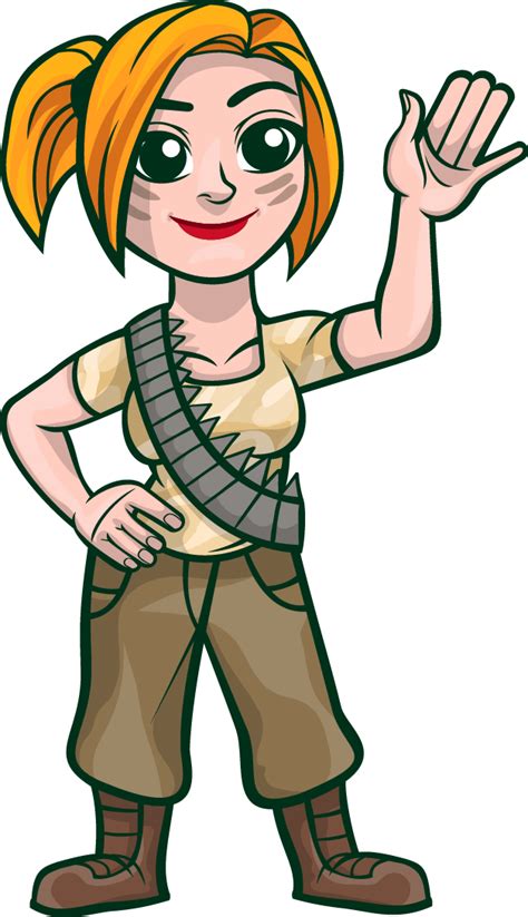 Female Soldier Clipart Clipground