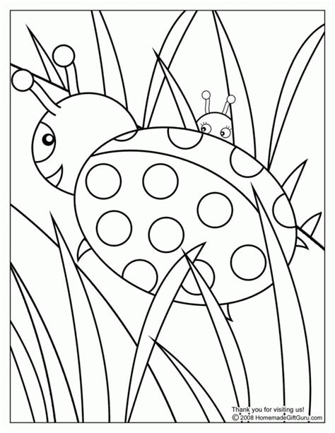 cute ladybug coloring pages   cute ladybug coloring