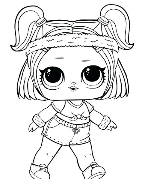 printable lol doll coloring pages