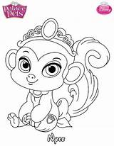 Pets Palace Coloring Pages Princess Nyle Fun Kids sketch template