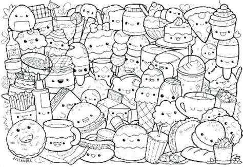 pin  pinner  coloring pages cute coloring pages doodle coloring food coloring pages