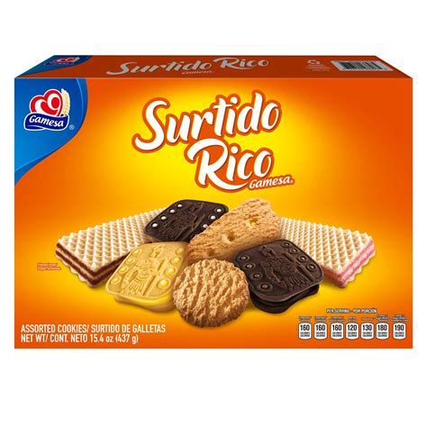 Gamesa Surtido Rico Assorted Cookies Shop Cookies At H E B