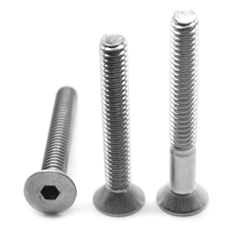 5 16 24 X 1 Ft Fine Thread Socket Flat Head Cap Screw