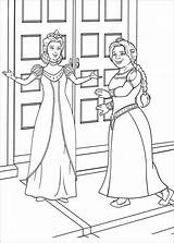 Coloring Pages Fiona Shrek Getdrawings Princess sketch template
