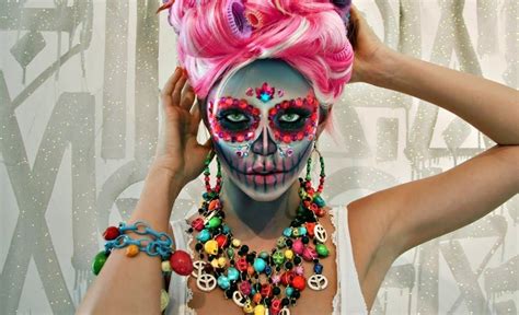The 15 Best Sugar Skull Makeup Looks For Halloween