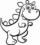 Dinosaur Coloring Pages Cartoon Summer Sheets Drawing Colouring Printable Cute Choose Board Boys sketch template