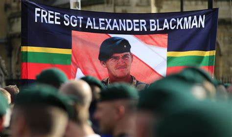 free sergeant alexander blackman protest against