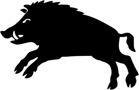 related image wild boar hunting pig hunting silhouette clip art silhouette stencil running