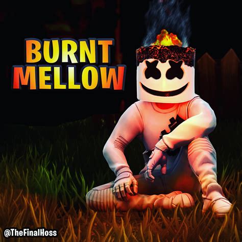 burnt mellow smore soldier marshmello skin variant concept rfortnitebr