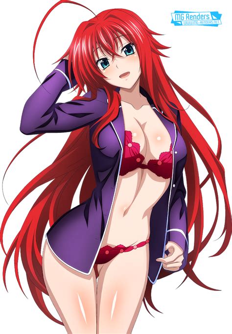 high school dxd rias gremory render 294 anime png