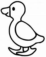 Coloring Pages Ducky Lucky Animal Duck Color Kids Printable Para Drawing Cute Simple Diposting Oleh Admin Di Sheet Colorear sketch template