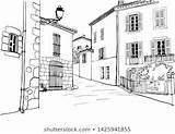 Provence sketch template
