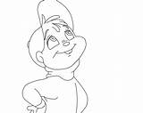 Coloring Pages Alvin Chipmunks Squeakquel Popular sketch template